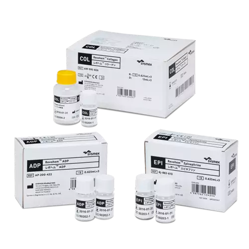 Solutions de réactifs pour l’hémostase